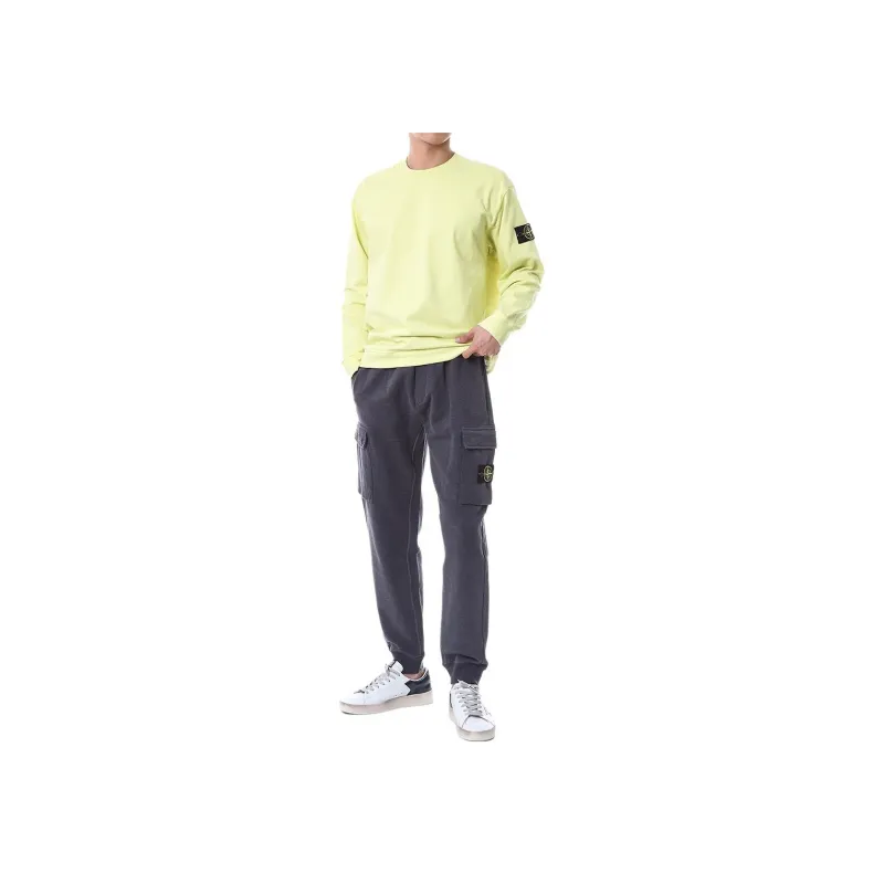 STONE ISLAND Compass badge Slim fit Trousers-2