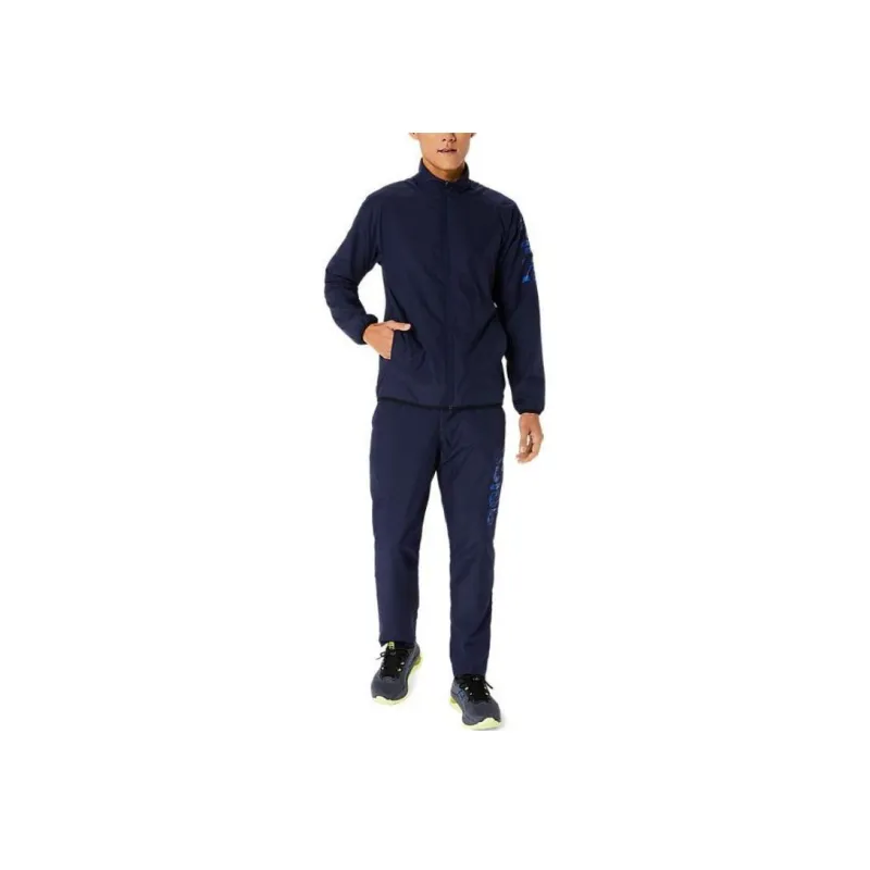 Asics Jackets Men Blue-1