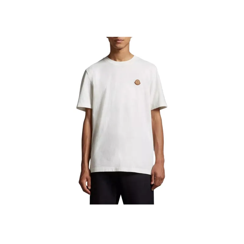 Moncler T Shirts Men White-1