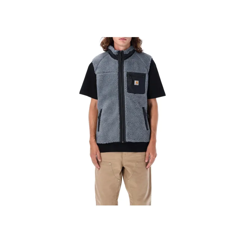 Carhartt WIP Prentis Logo Patch Zipped Vest-0