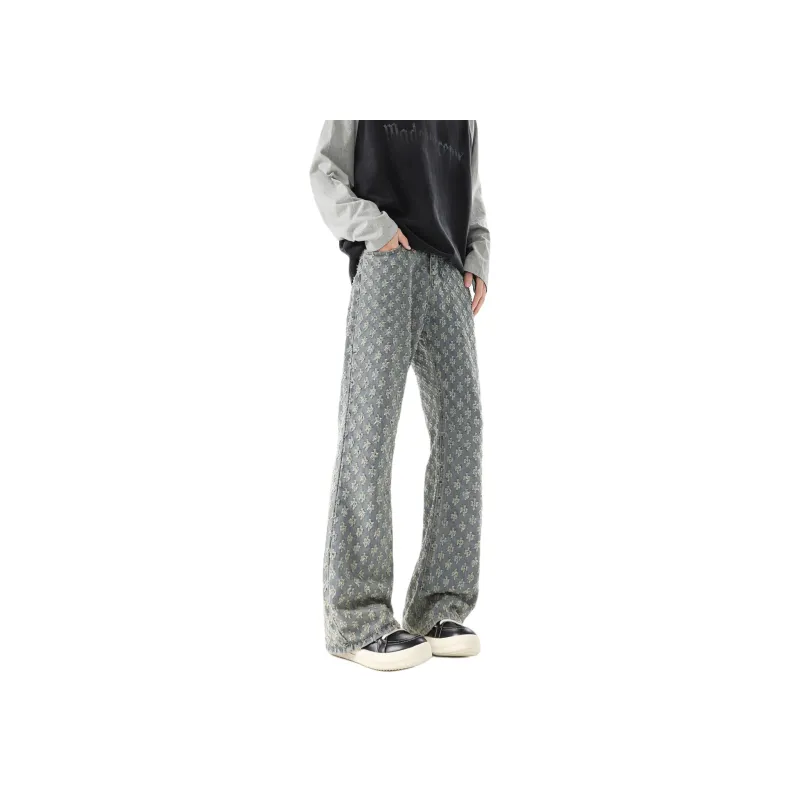 RICE NINE TEN Jeans Unisex Light Blue-4