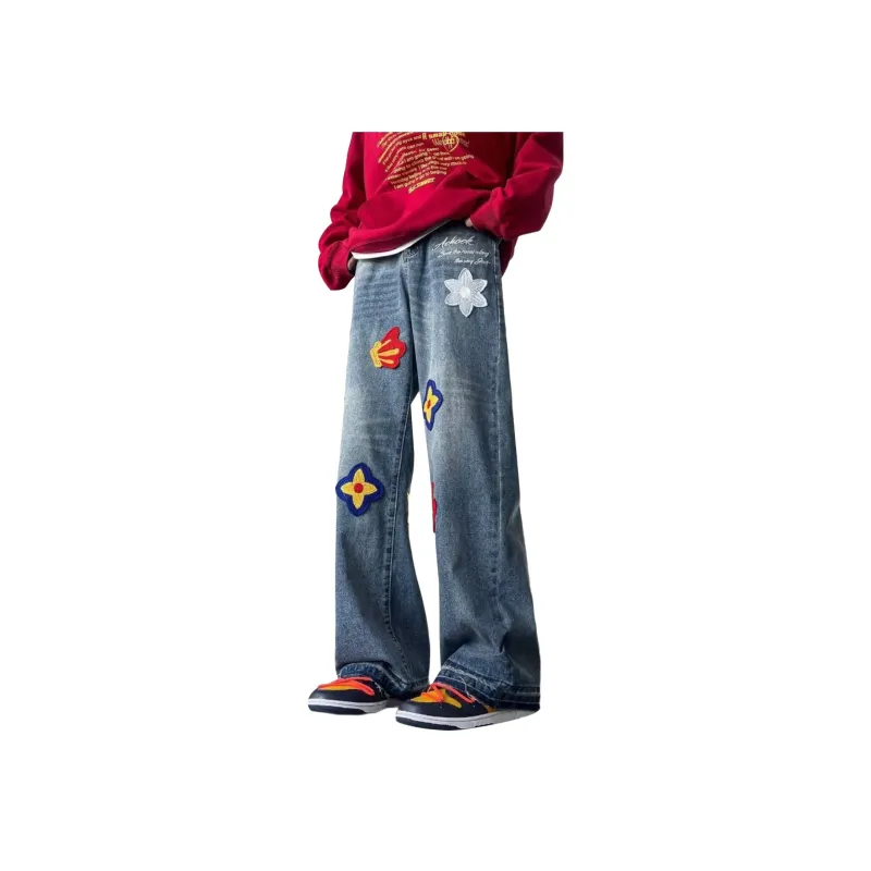 T IRA Jeans Unisex Blue-0