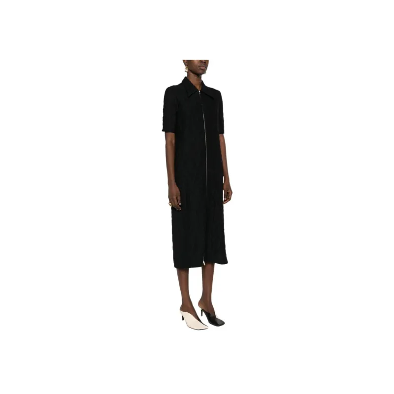 JIL SANDER Textured Mid length Dress-2