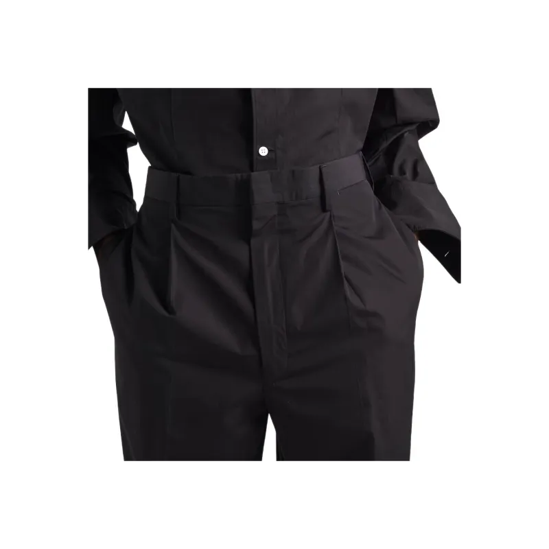 PRADA Pleated Tailored Trousers-4