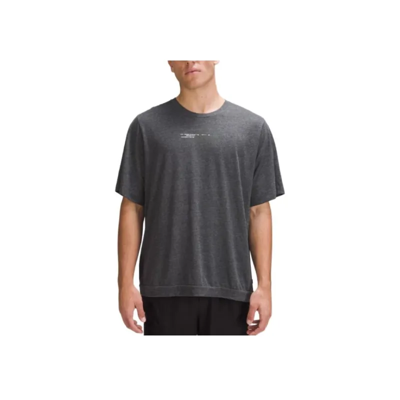 Lululemon Lab Series T Shirts Men Linen/Black-3