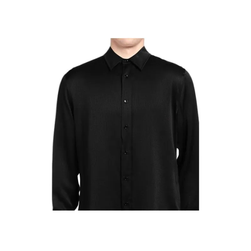CELINE Shirts Men Black-2