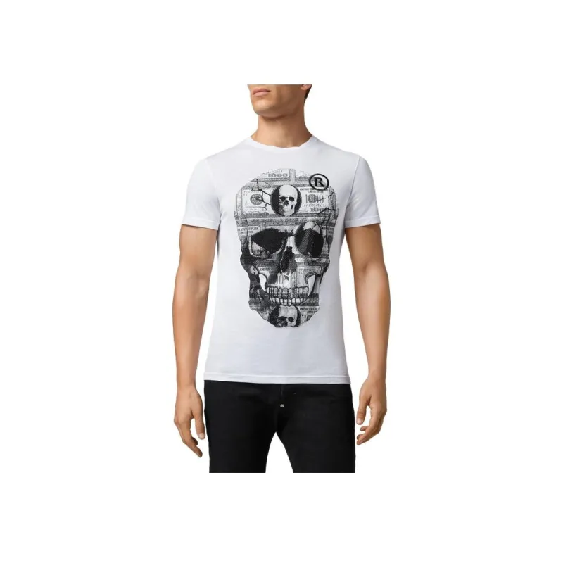 PHILIPP PLEIN T Shirts Men White-2