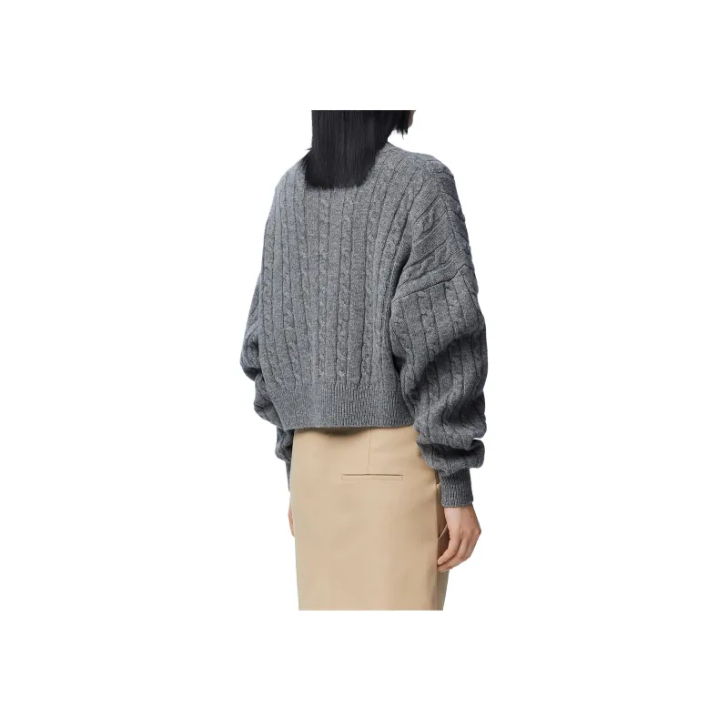 LOEWE Sweater 'Grey Melange'-1