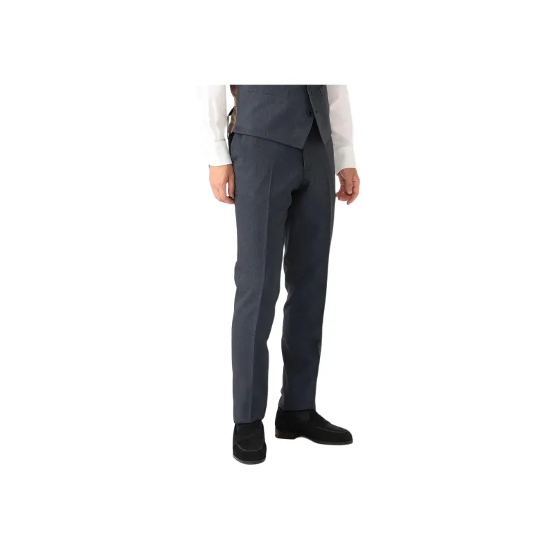Beams HEART Suit Trouser Men's Blue-2