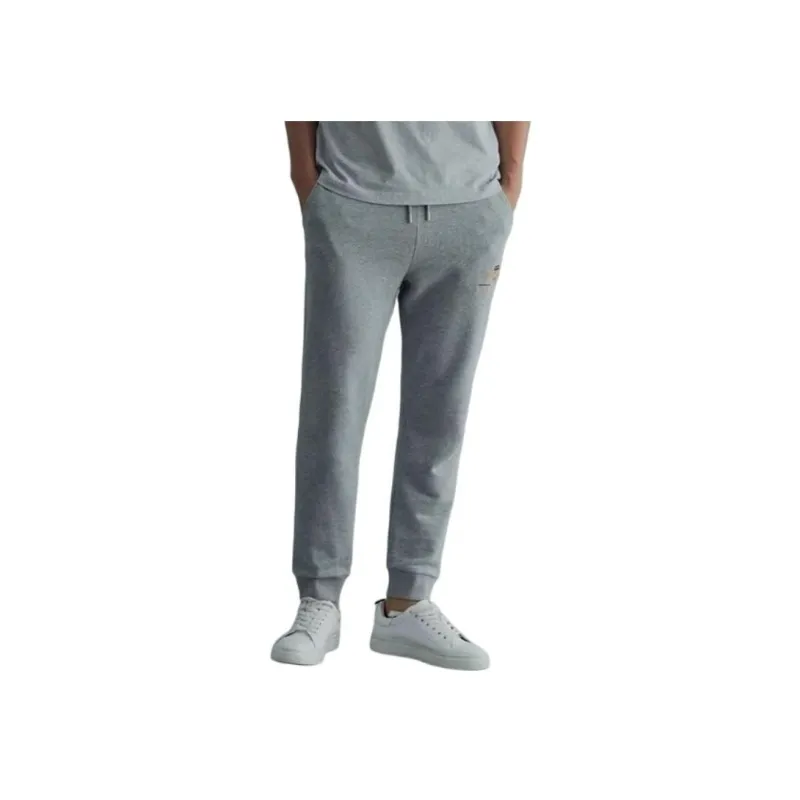 GANT Casual Pants Men Smoke Gray-3