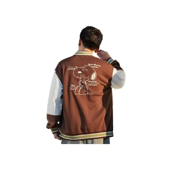 Tonlion 2024 Fall New Arrival Baseball Jacket Loose Fit Style Men's