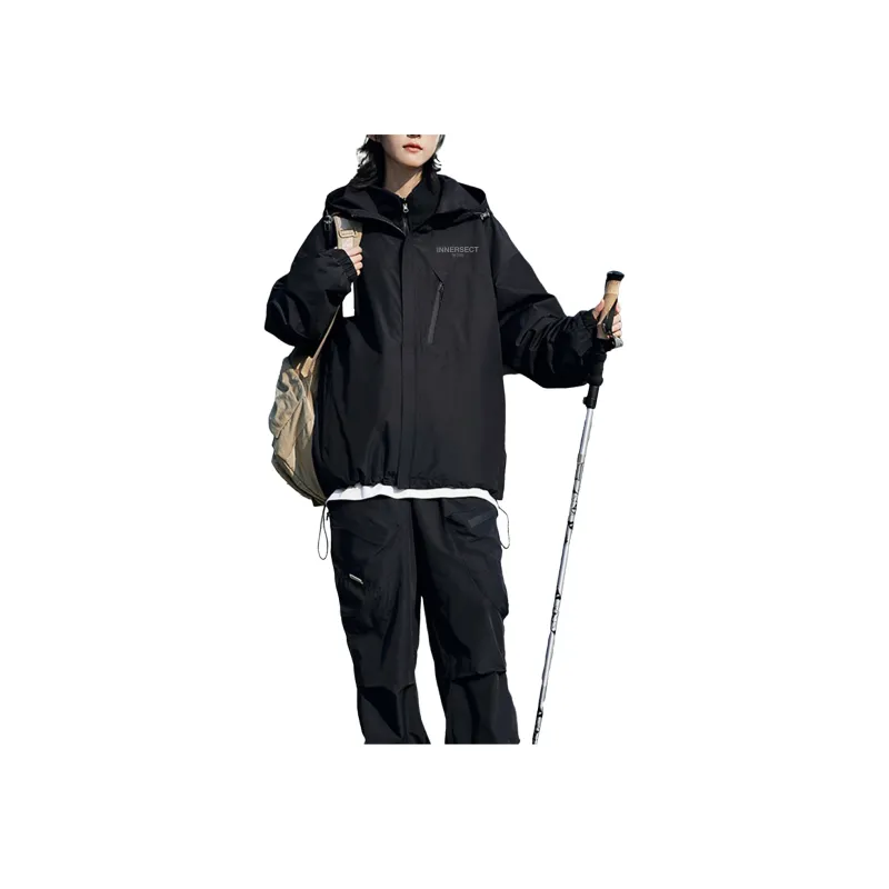 INNERSECT 24FW Waterproof, Windproof, Thermal, Water Repellent, Rainproof Fall Winter Windbreaker Jacket Unisex-4