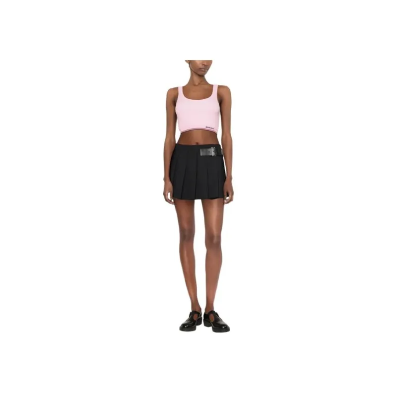 MIU MIU FW22 Tank Top Women's Pink-2