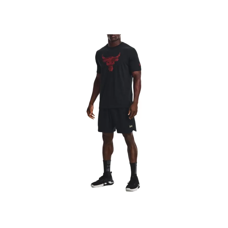 Under Armour Project Rock T Shirt Men's Black-2