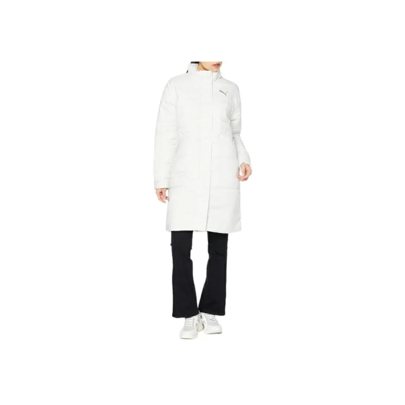 PUMA Puffer Jackets Women's White-2