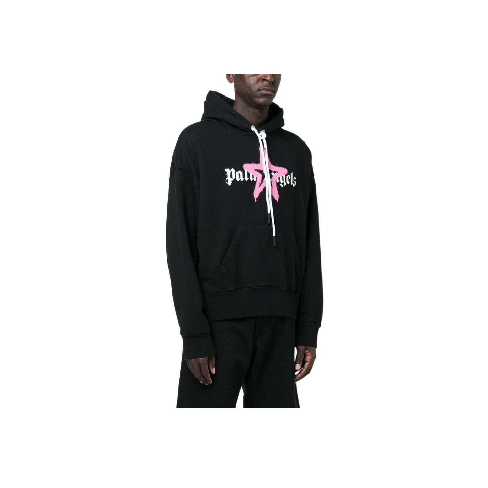 PALM ANGELS Pencil Popover フーディ Palm Angels Tiger Flames Popover Hoodie 'Black Orange