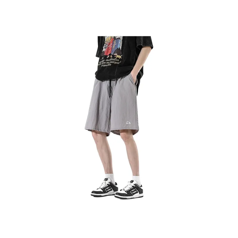 GROW DATE Cargo Shorts Unisex Night Black-73