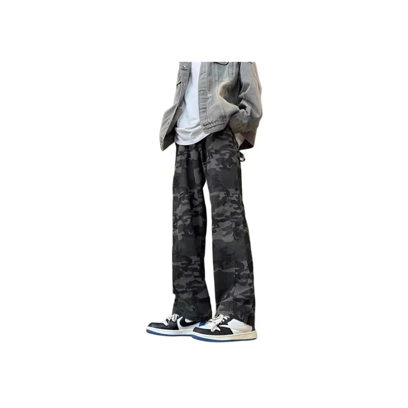 KVIV Jeans Men's Army Green Camouflage-0