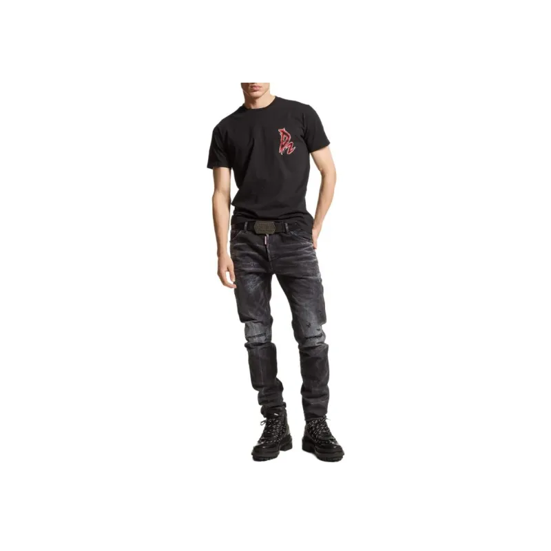 Dsquared2 Distressed Slim Fit Jeans-2