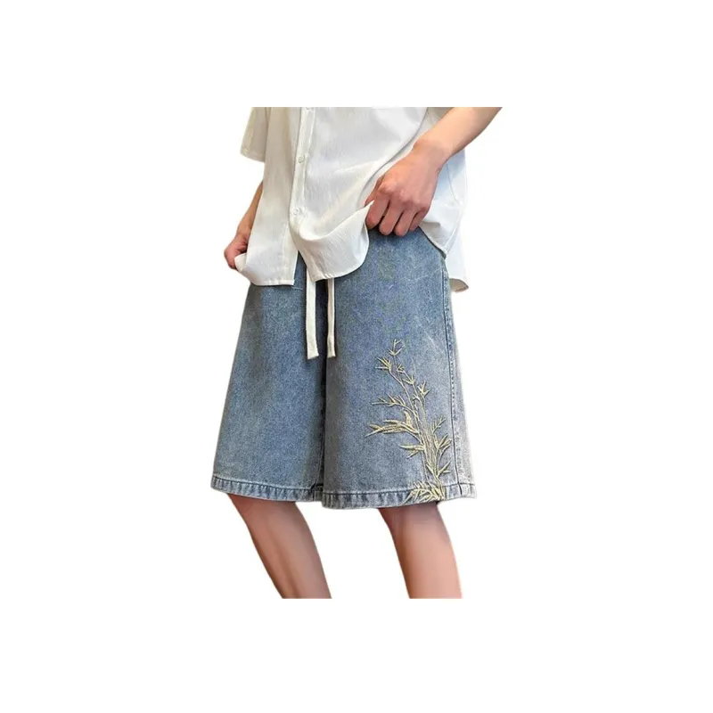 WHELVE Denim Shorts Unisex-0