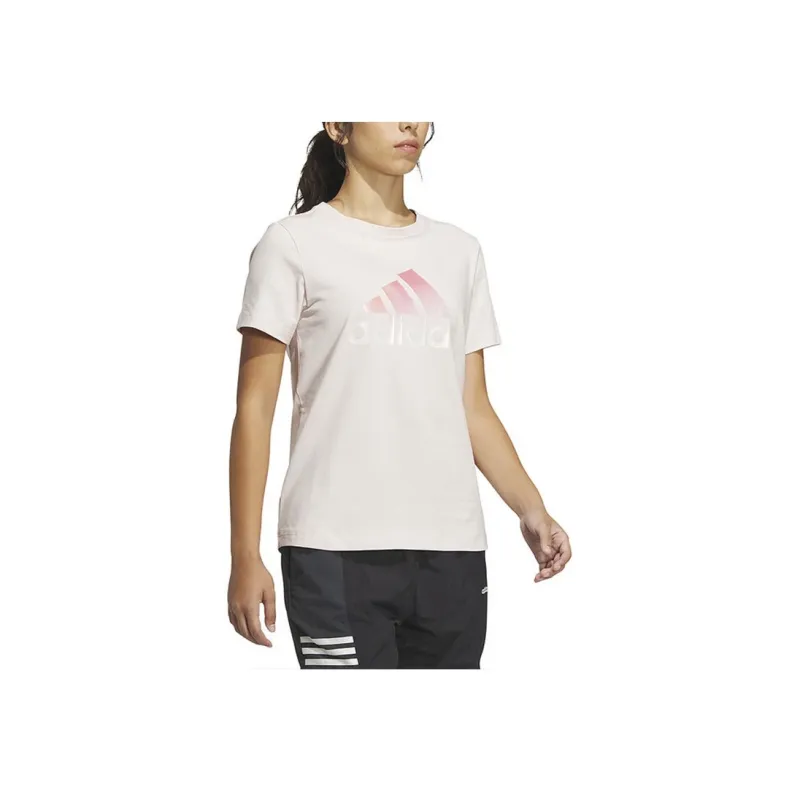 Adidas T Shirt Women's Dusty Pink-1