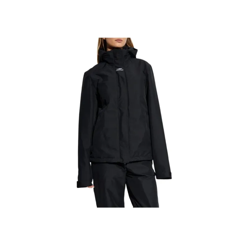 Balenciaga 3B Sports Icon Embroidered Parka-2