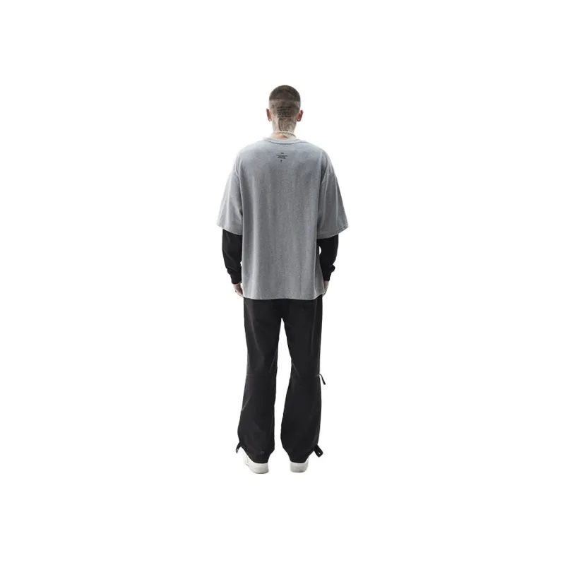 P.M.W FW22 Long Sleeved T Shirt Men's Gray-2