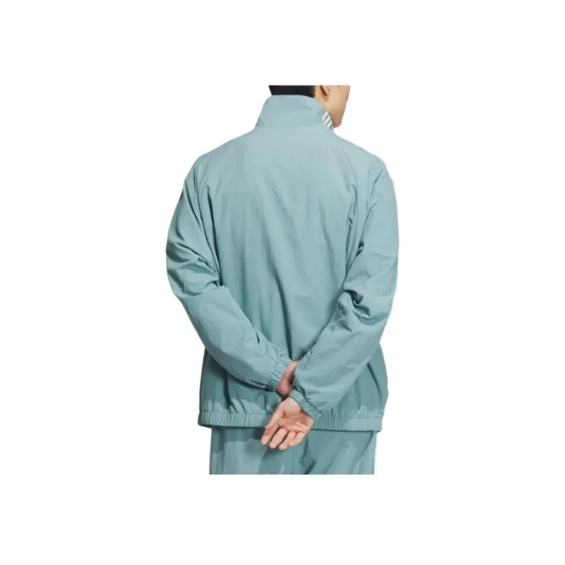 Adidas 3 Stripes Jacket Unisex Cyan-3