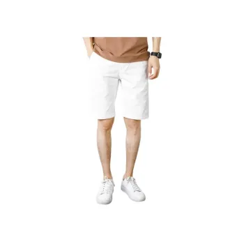 Duke Car Casual Shorts Men's White