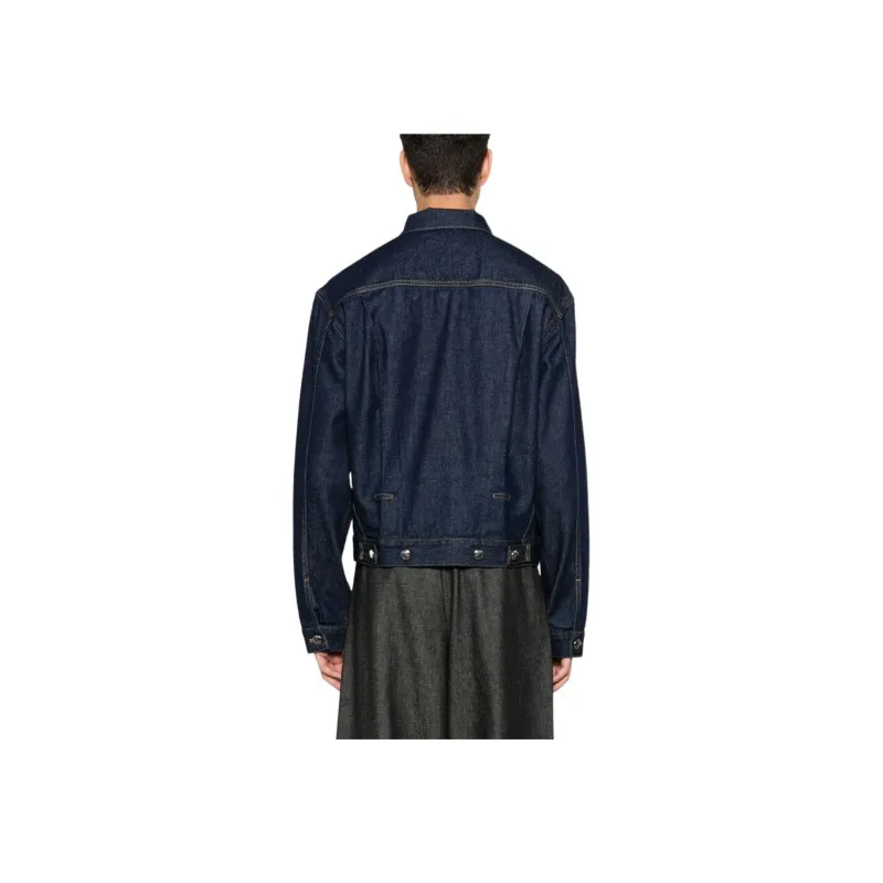 Vivienne Westwood Logo Printed Denim Jacket-1