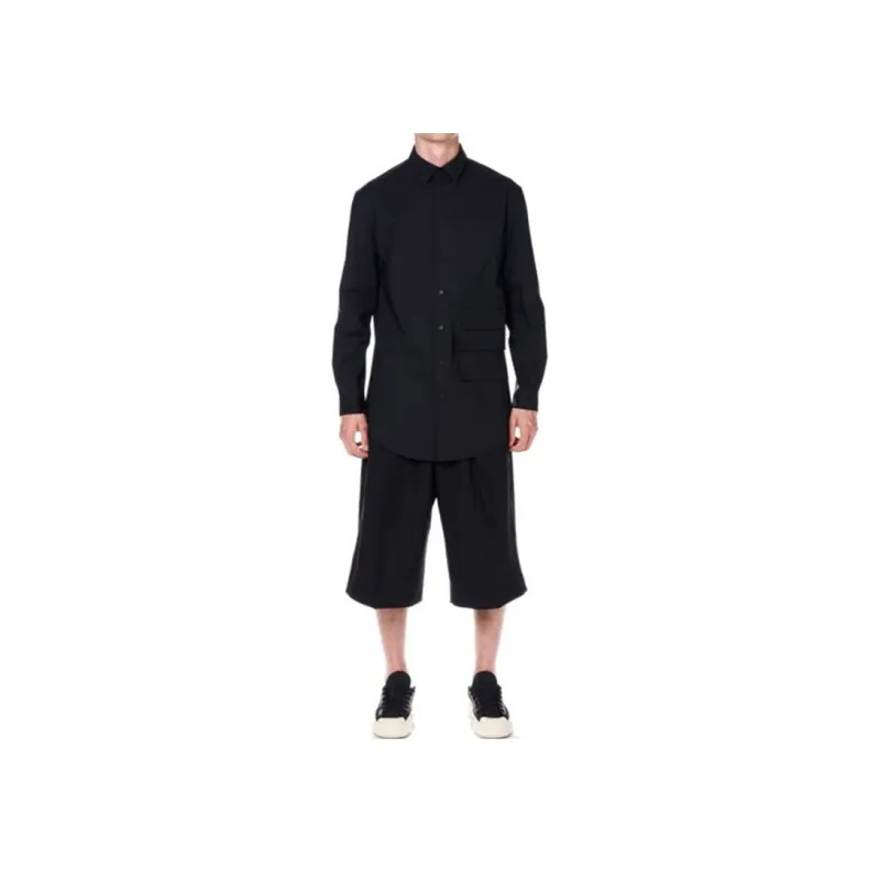 Y-3 Flap-pocket Detail Shirt-3