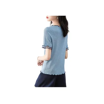 XWI T Shirts Women's Mist Blue