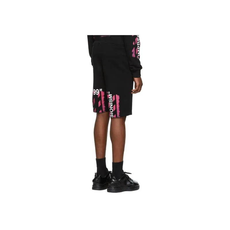 OFF WHITE SS19 Shorts Men's Black-3