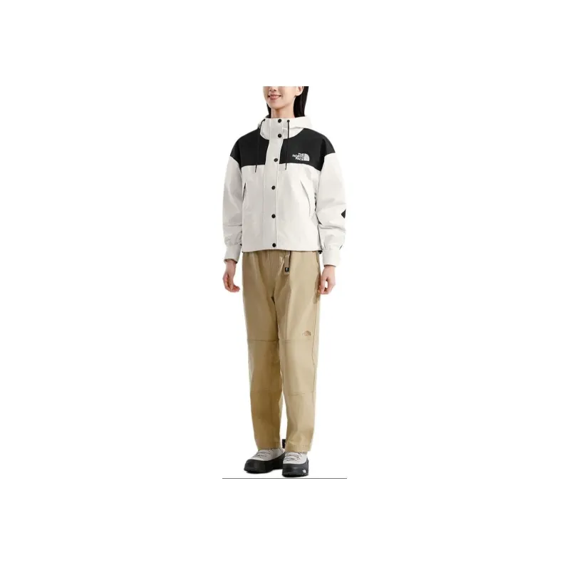 THE NORTH FACE City Outdoor Collection Windbreaker Jackets Women's Dune White-2