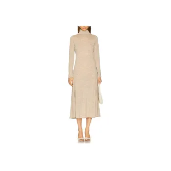Polo Ralph Lauren Long Sleeved Dress Women's Beige