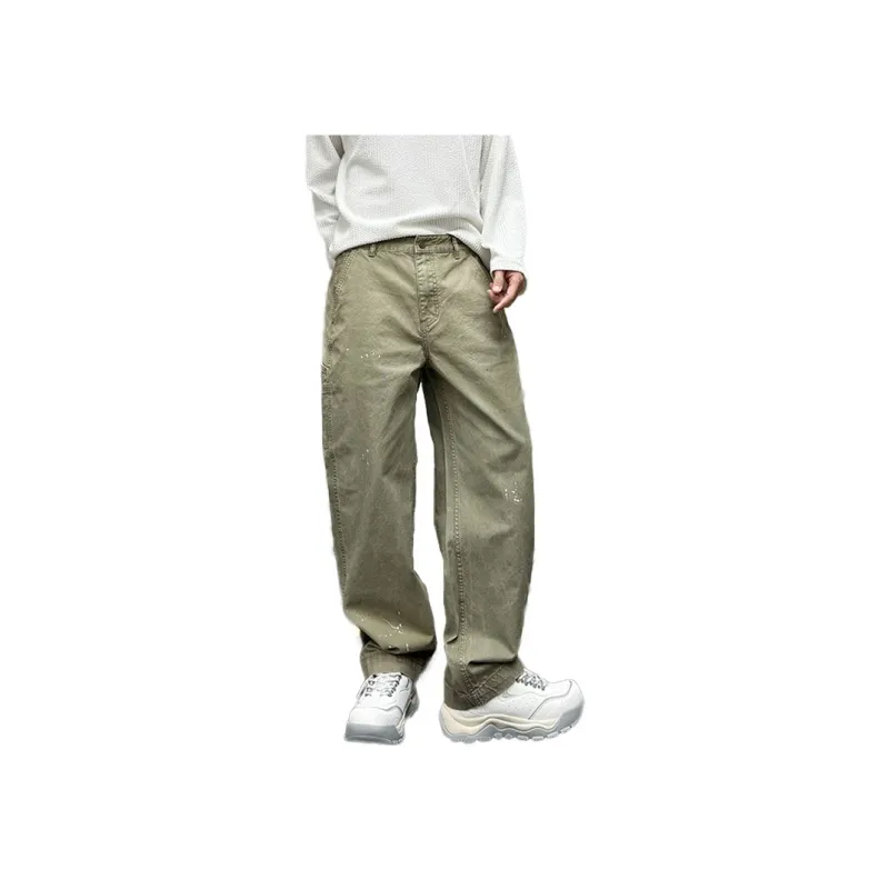 HALEBOSS Jeans Men Green-0