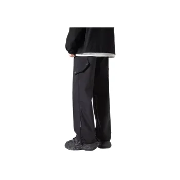 SUNSETMONENT Casual Pants Unisex Black