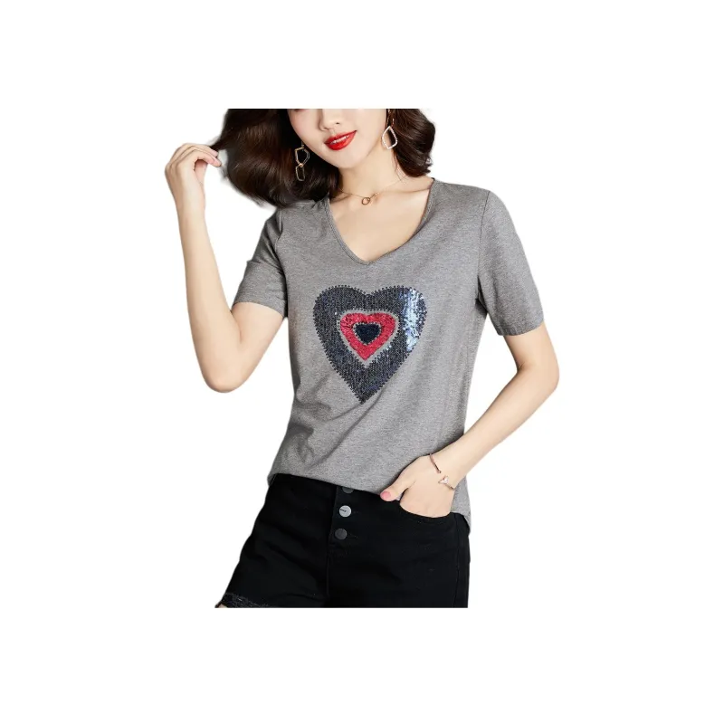 XWI T Shirts Women's Gray-0