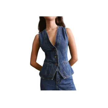 NASTY GAL Tank Tops Women's Medium Blue