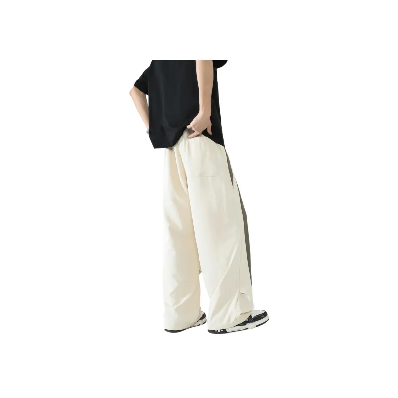 KAIPAINEN Casual Pants Unisex Apricot-3