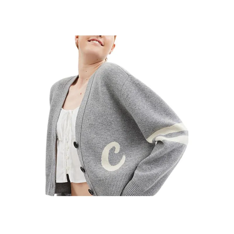 COACH SS24 Knitwear Women's Gray-3