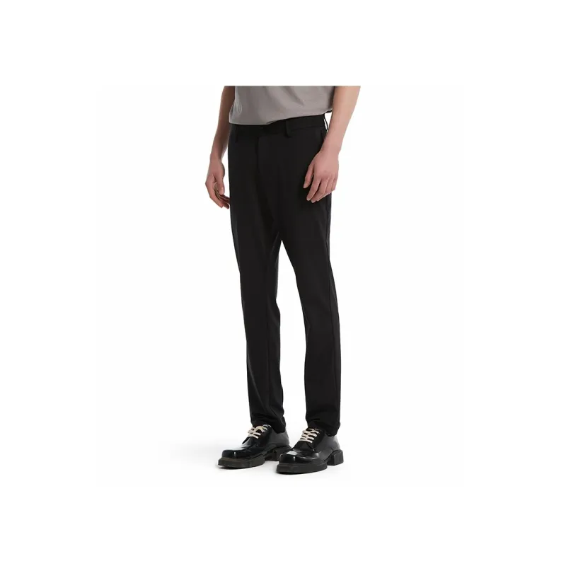 ANDREW MACKENZIE Casual Pants Men Black-2