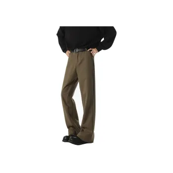 FONDLOOK Versatile Fitted Straight Fit Pants Men's