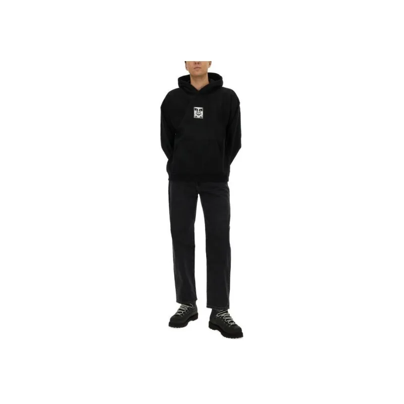 Obey Sweatshirts Men Black-3