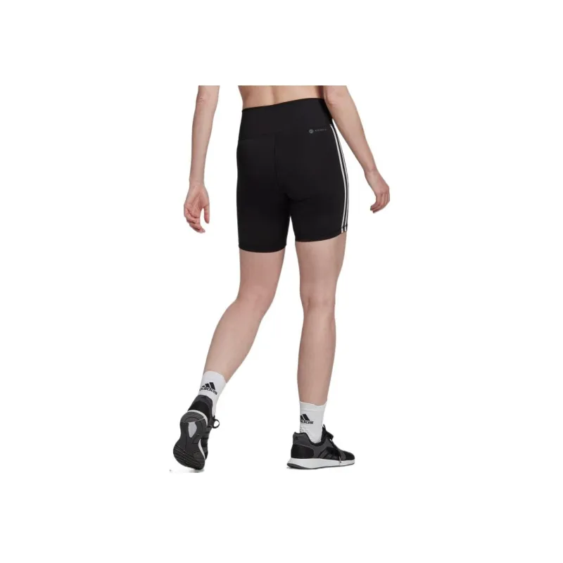 Adidas Free Shipping With AdiClub Training Essentials 3 Stripes High Waisted Short Leggings-2