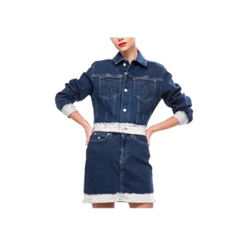 CK/Calvin Klein Jacket Women's Blue