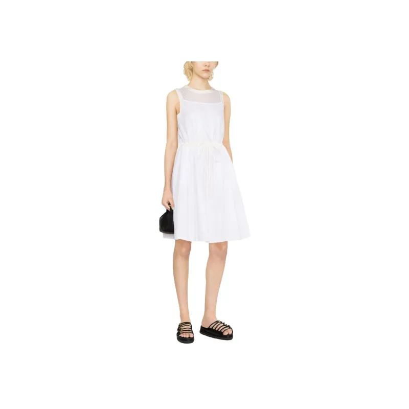 Moncler Mesh-panelled Minidress-1