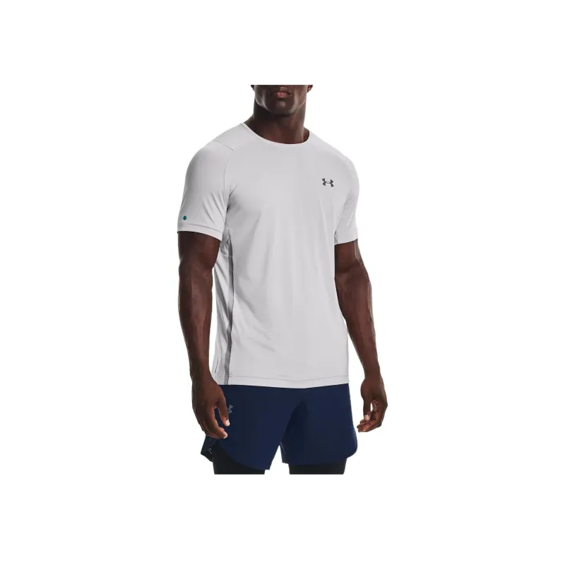 Under Armour Raglan Sleeve T Shirt Men's Halo Gray-4