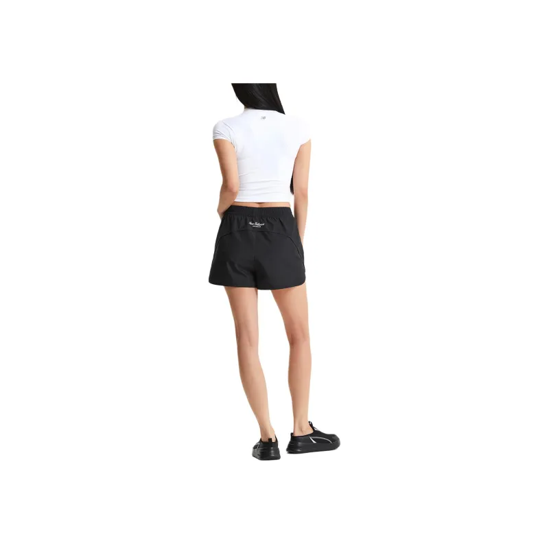 New Balance Casual Shorts Women's Charcoal-3