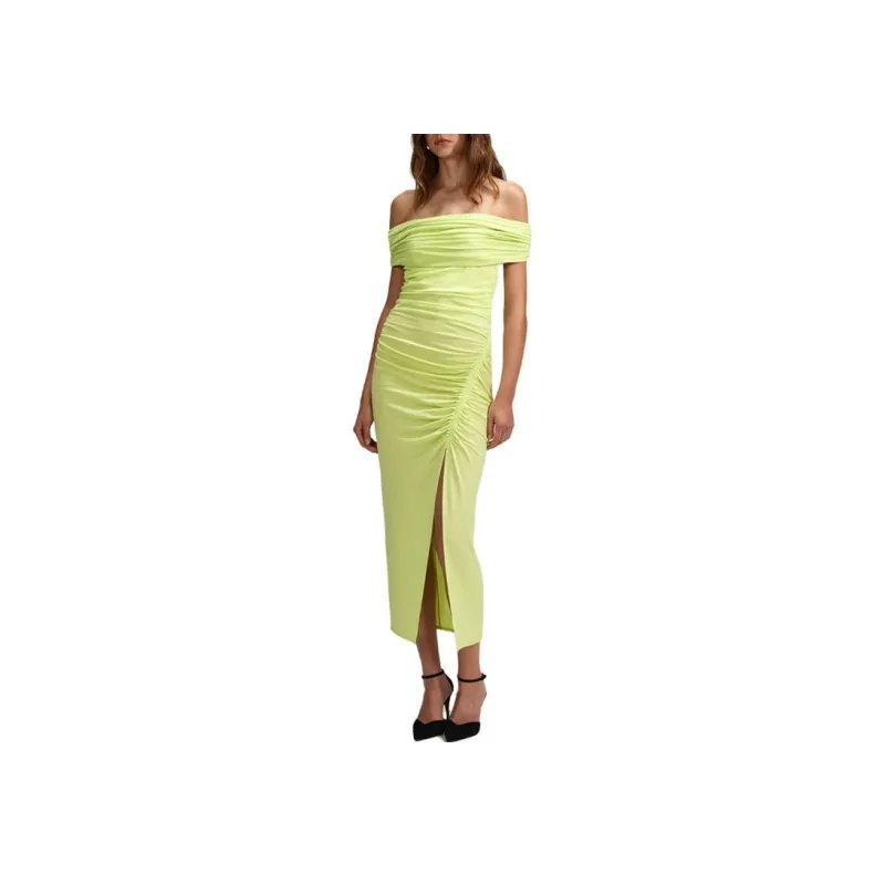 Self portrait Sleeveless Dresses Women's Fruit Green-4